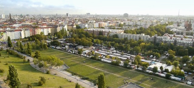 Mauerpark mit Flohmarkt