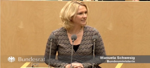 Frauenministerin Manuela Schwesig (SPD)