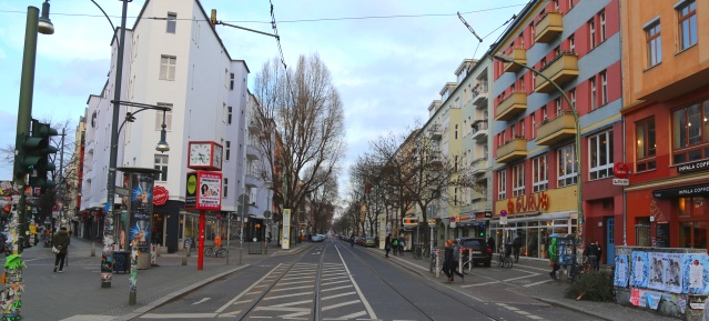 Pappelallee im Januar 20159