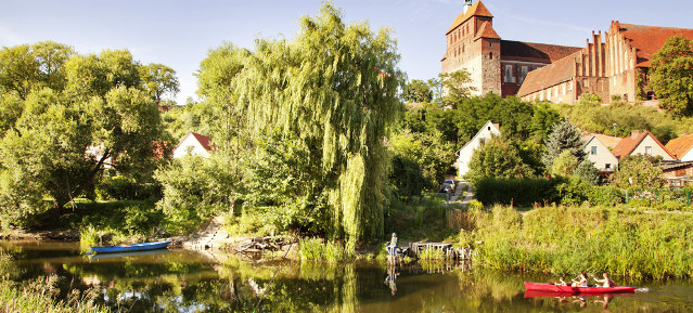 Blick auf die Altstadt der Hansestadt Havelberg