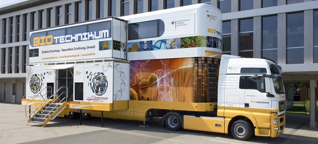 BIO-Technikum-Truck des BMBF