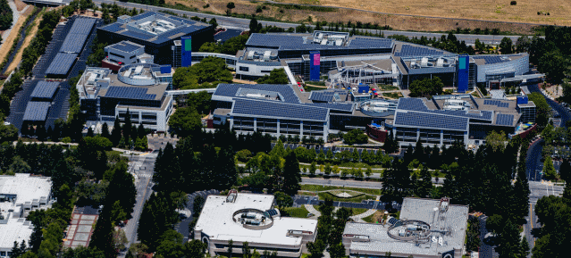 Googleplex - Firmenzentrale in Mountain View