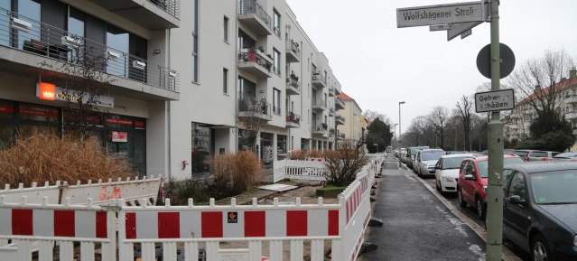 Bauzaun-Ausstellung Ossietzkystraße