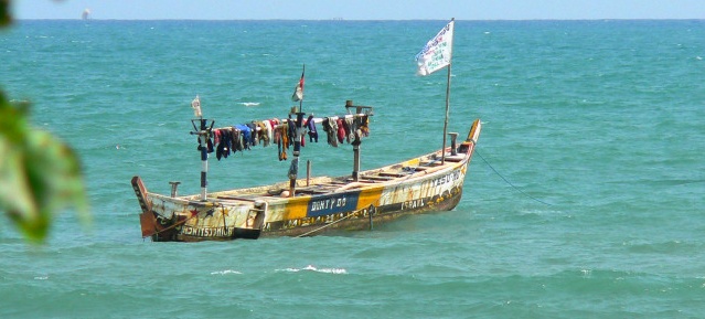 Fischerboot - Ghana