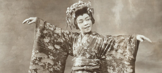 Madame Hanako in den 1910er-Jahren, Bild: NYPL