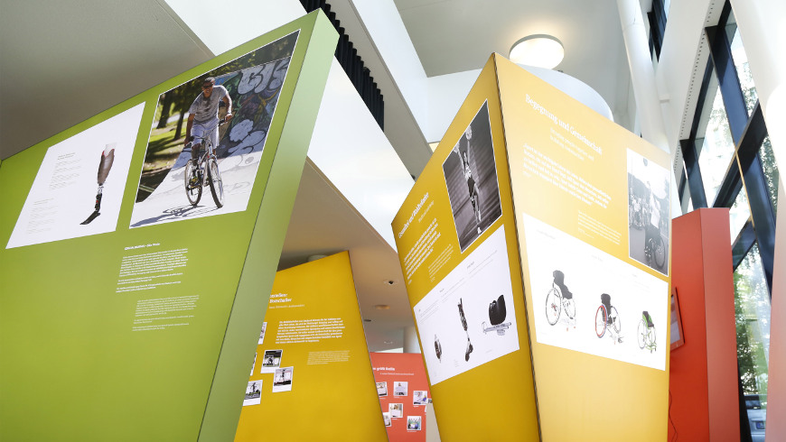 Paralympics Ausstellung im ottobock science center berlin