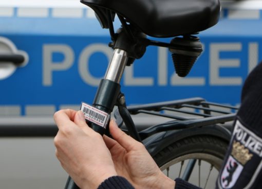 Polizei Berlin Fahrradkennzeichnung