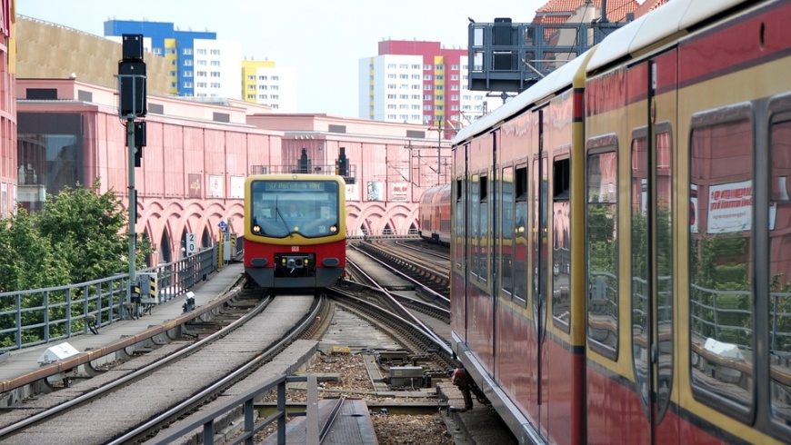 Stadtbahn - Ausfahrt Alexanderplatz