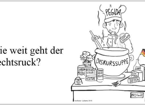 Diskurssuppe - Karikatur