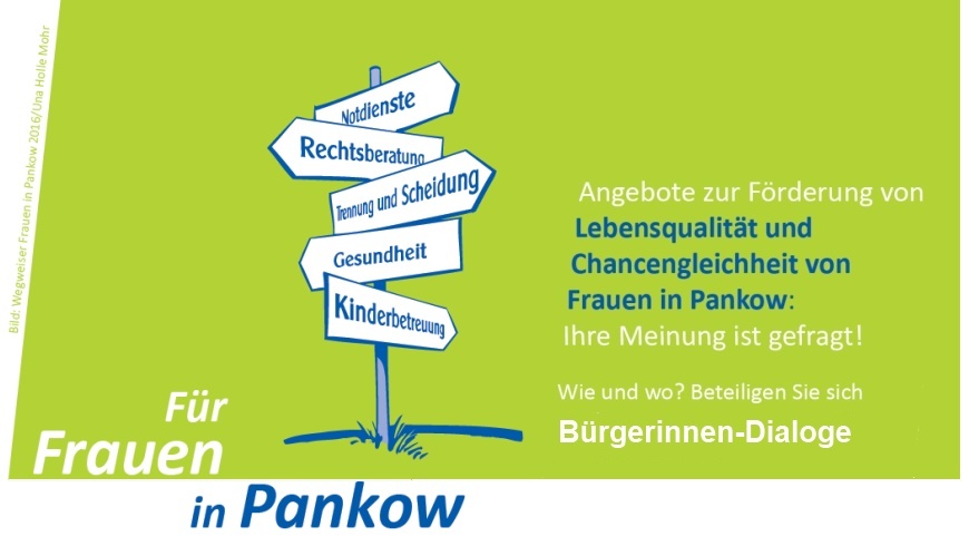 Bürgerinnen-Dialoge: Lebensqualität und Chancengleichheit von Frauen in Pankow