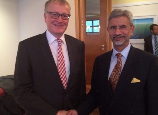 Staatsbesuch in Berlin: Dr. S. Jaishankar & Stephan Steinlein