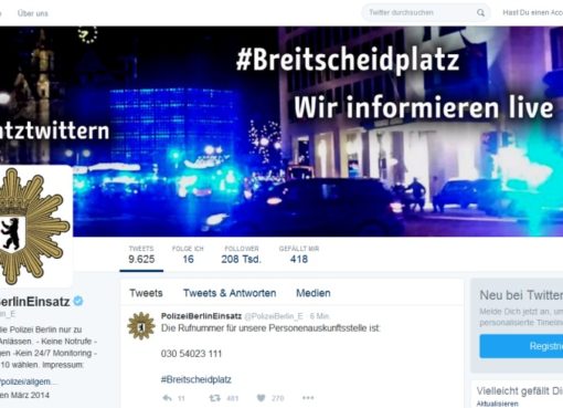 Polizei Berlin: Einsatztwitter am 19.12.2016