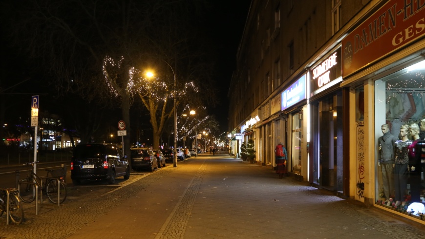 Weihnachtsbeleuchtung Breite Straße