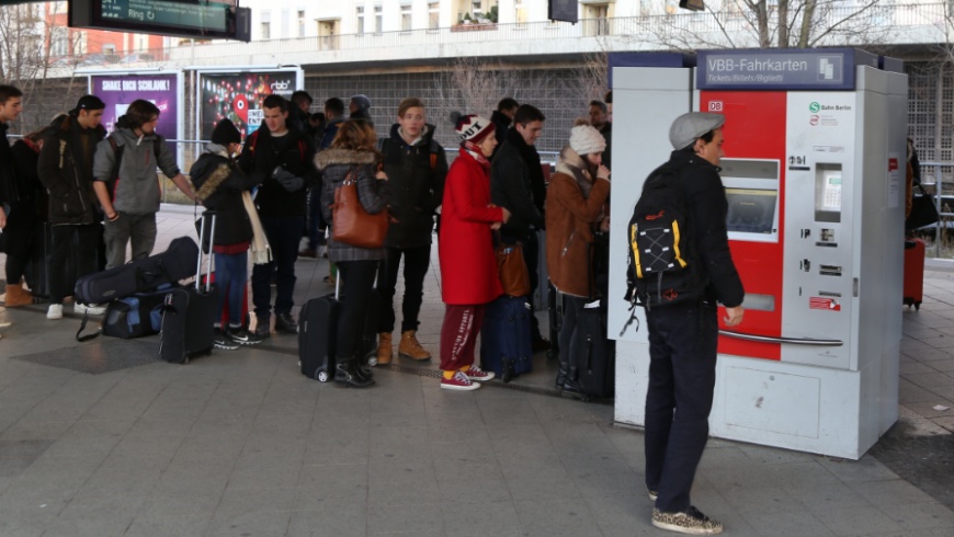 VBB-Ticketkauf mit Wartezeit