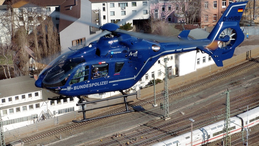 Helicopter der Bundespolizei