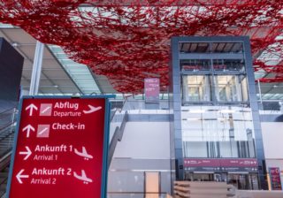 Terminal des Flughafen BER