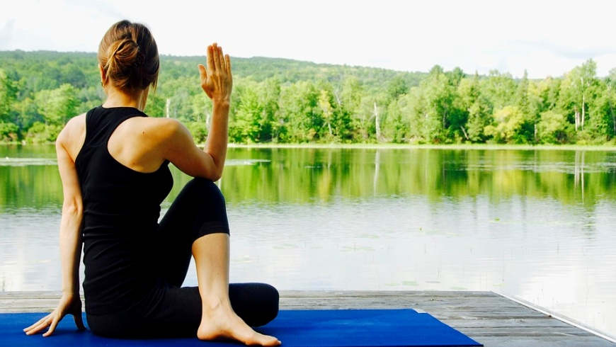 Yoga am See