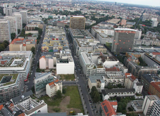 Berlin aus der Vogelperspektive