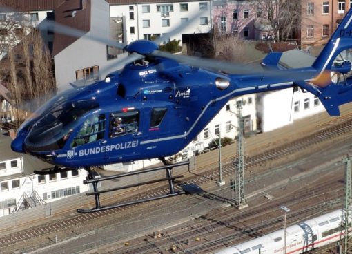 Helikopter der Bundespolizei Eurocopter EC 135