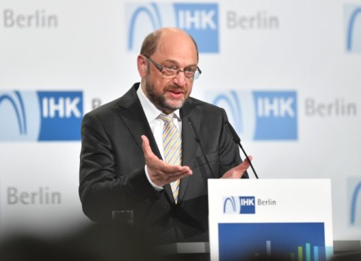 Martin Schulz mit Grundsatzrede in der IHK-Berlin