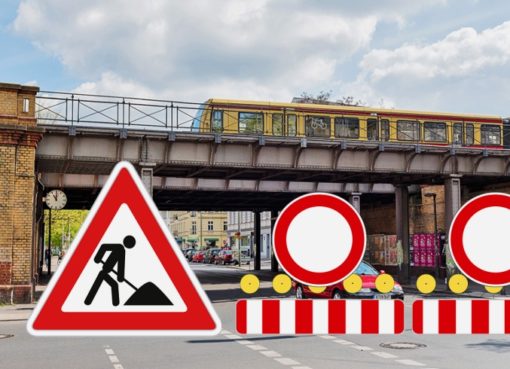 Brücke über die Wollankstraße wird erneuert