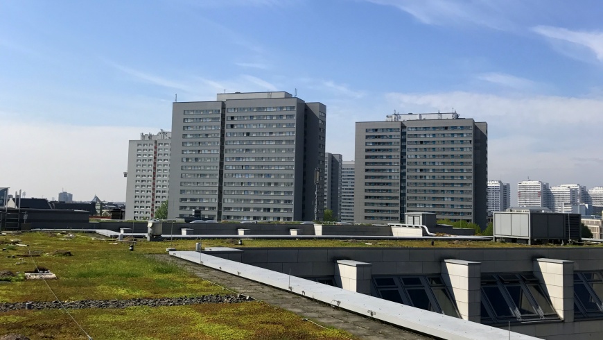 Berliner Wasserbetriebe mit Gründach