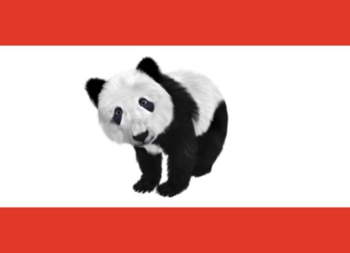 Landes-"Panda-"-Flagge Berlin