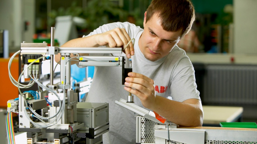 Ausbildung am ABB-Trainingszentrum