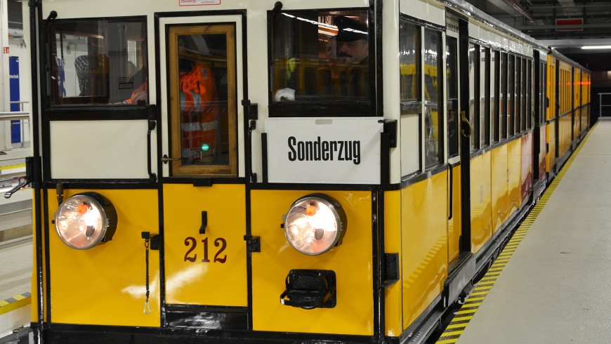 U-Bahn-Oldtimer der Baureihe "A 1"