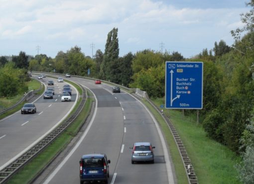 Autobahnzubringer A114 Pankow