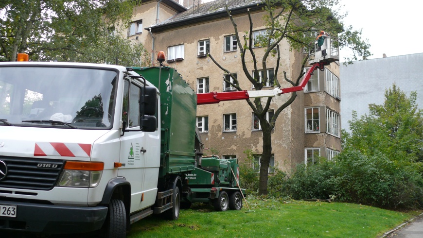 Baumarbeiten Wohnanlage Grellstraße