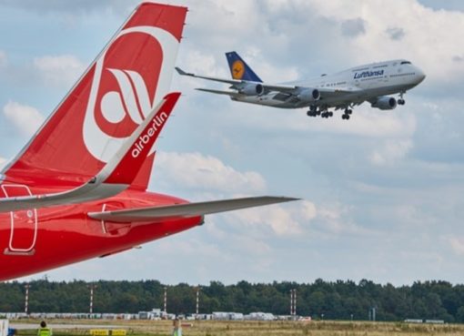 AirBerlin am Boden - Lufthansa hebt ab