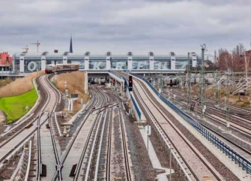 Bhf. Ostkreuz mit Südkurve