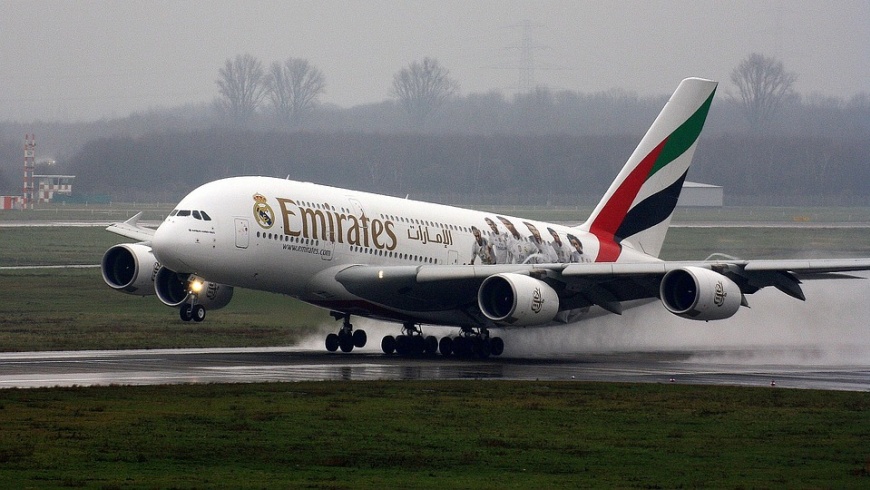 Airbus A380-800 von Emirates