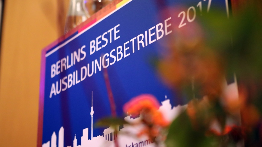 Berlins beste Ausbildungsbetriebe werden gesucht!