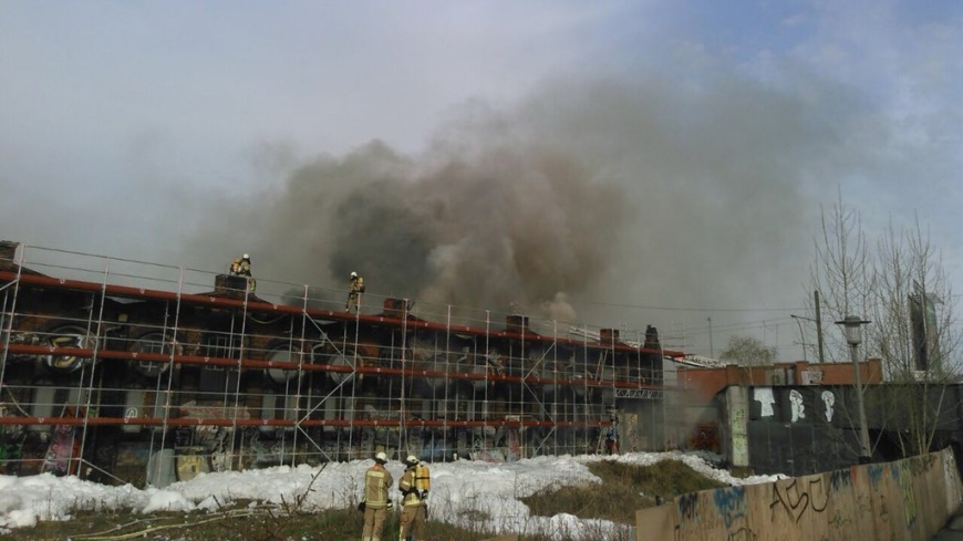 Großfeuer in der Hermann-Blanckenstein-Straße