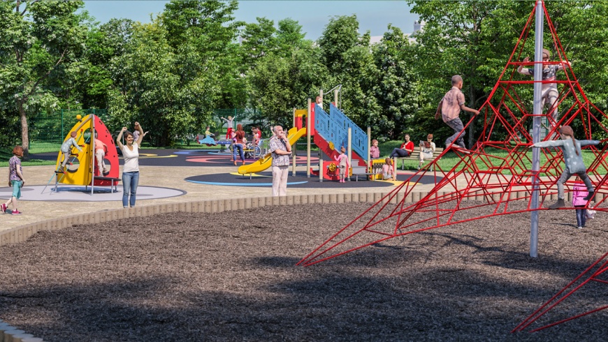 Sanierung Dusekespielplatz