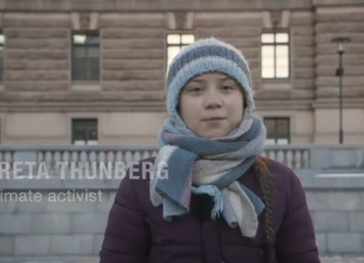 Greta Thunberg in Davos