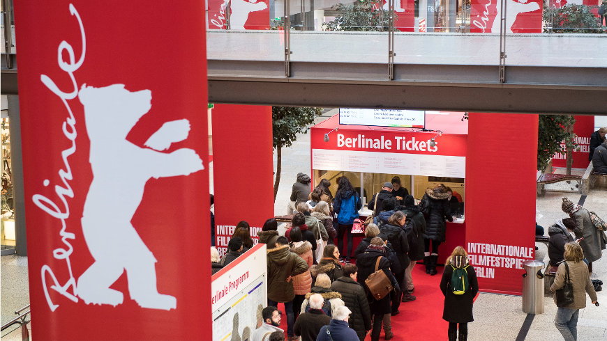 Ticket Counter in den Potsdamer Platz Arcaden