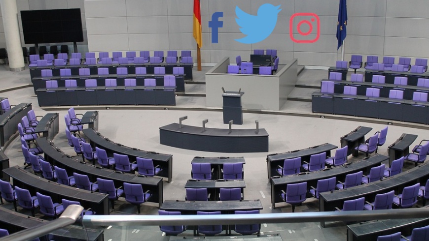 Facebook, Twitter und Instagram im Bundestag?