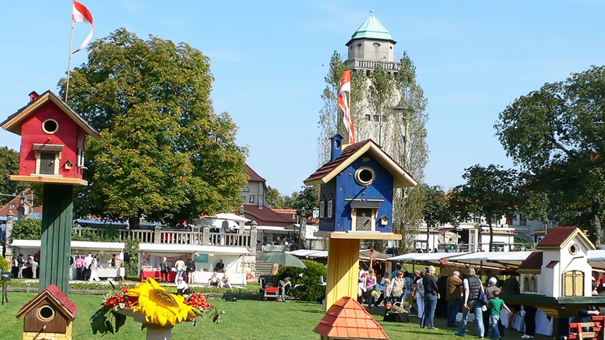 Kunsthandwerker und Staudenmarkt in Frohnau