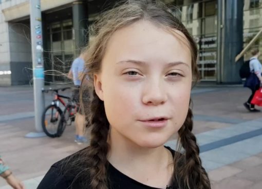 Greta Tintin Eleonora Ernman Thunberg am 6.10.2018 in Brüssel - Foto: Jan Ainali CC BY-SA 4.0