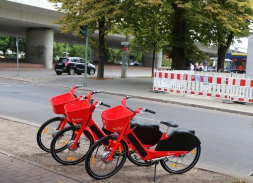 JUMP-Bikes am Breitenbachplatz