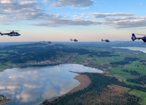 Hubschrauber der Bundespolizei