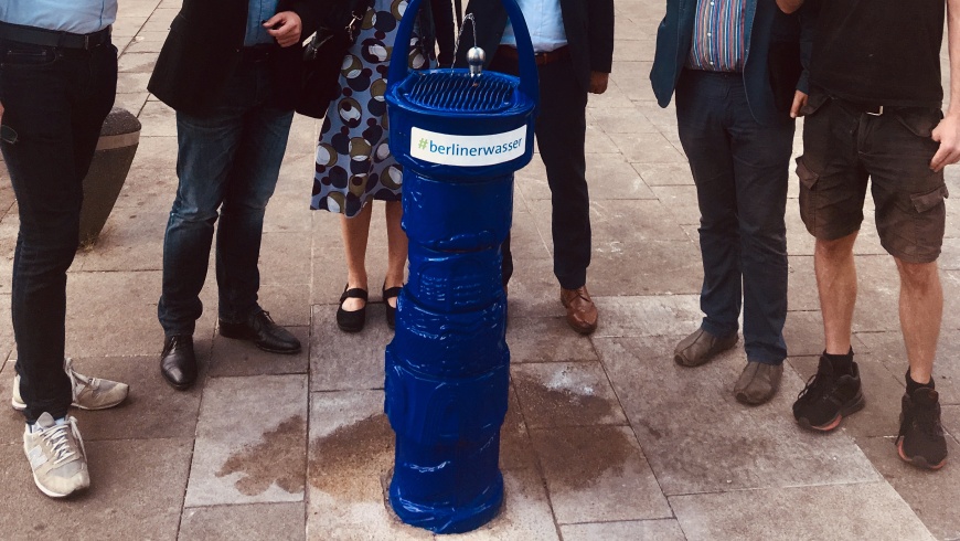 Trinkbrunnen auf dem Antonplatz