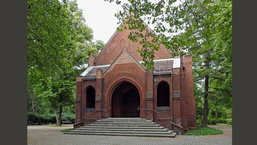 Friedhofskapelle auf dem Friedhof Pankow III