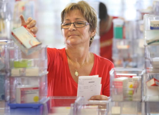 Medikamenten-Kommissionierung in Versandapotheke