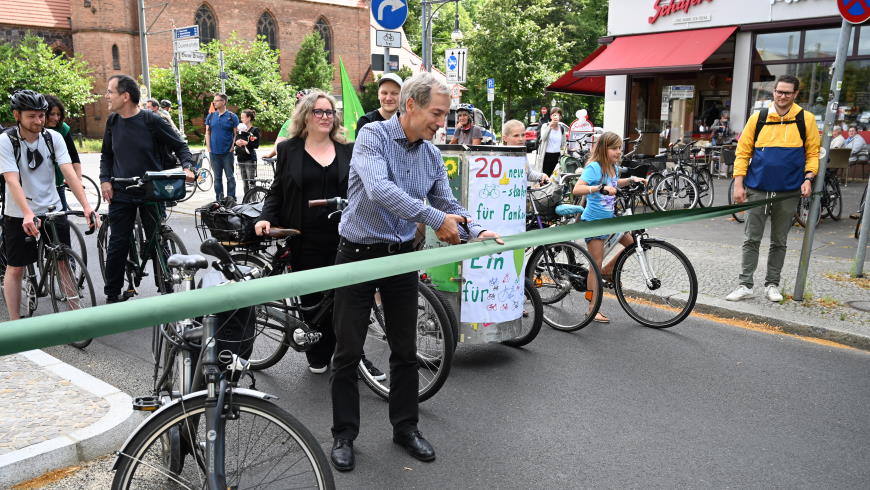 Ossietzkystraße am 20.7.2020