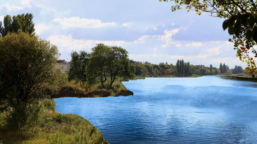 Panke-Stausee als Klimaschutz