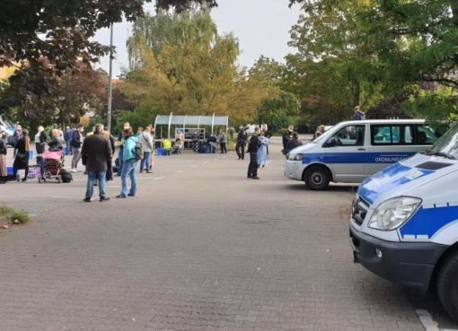 Verbundeinsatz gegen Straßenhandel in Reinickendorf